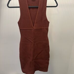 Babaton Knit Mini Dress
